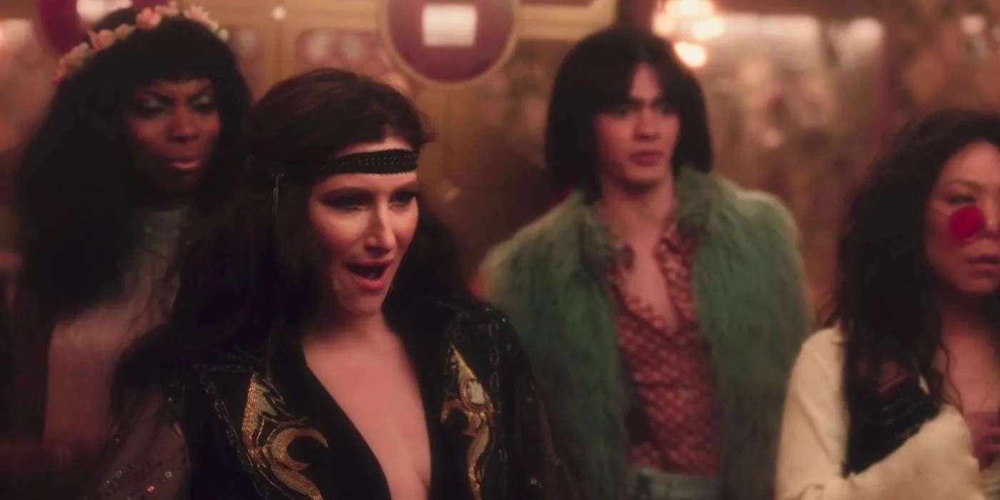 70's Rock Costumes In Agatha Episode 4 Image