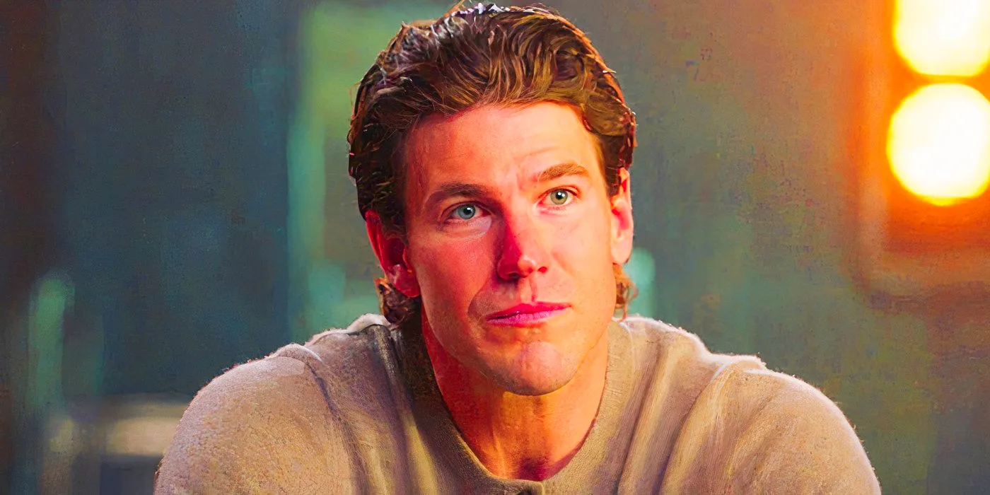 A Closeup of Austin Stowell as Young Gibbs in NCIS: Origins Image