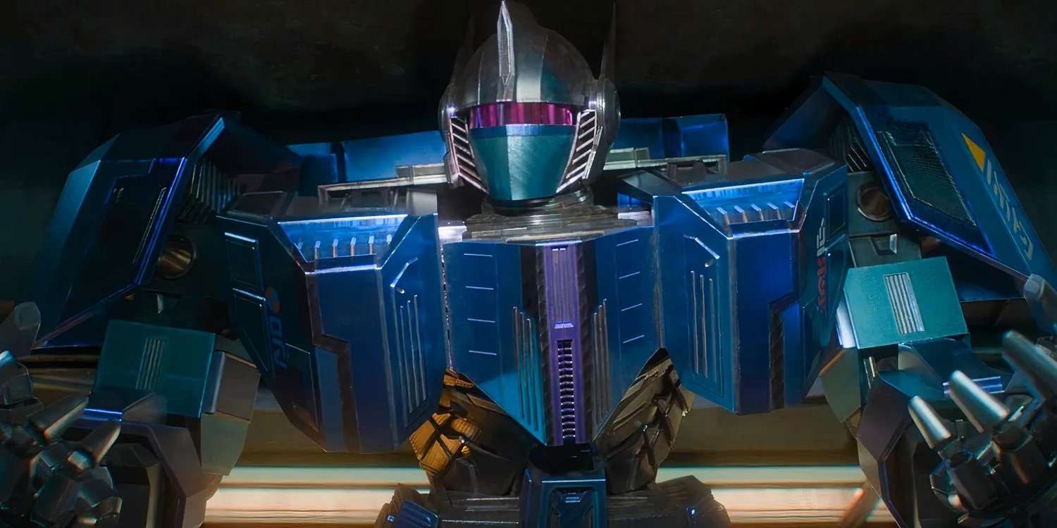 A Closeup of Darkwing in Transformers One Image