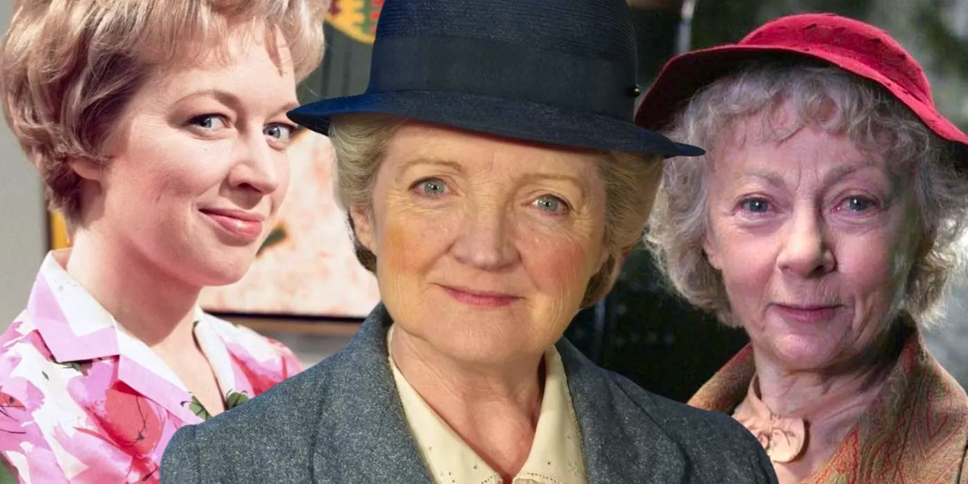 A collage of Miss Marple actors Image