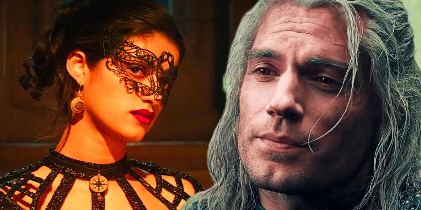 A custom image featuring Geralt and Yennefer in Netflix's The Witcher Image