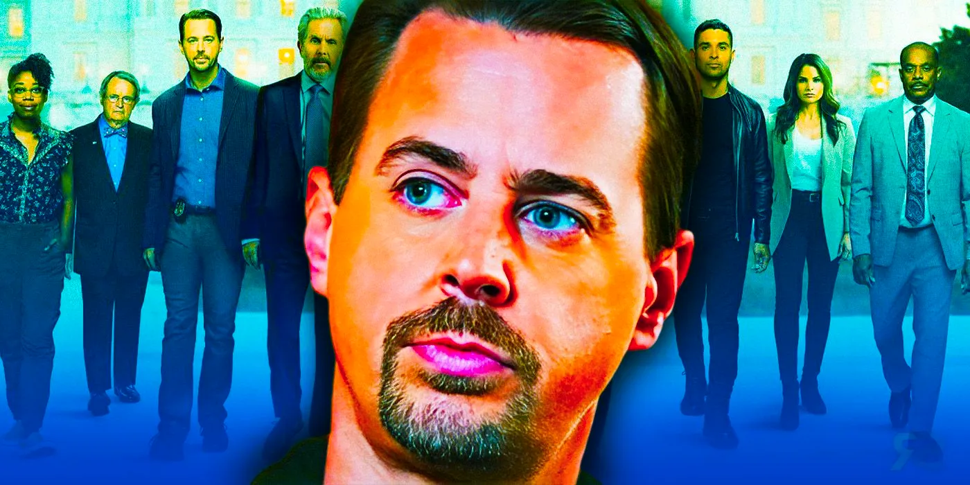 A custom image shows Sean Murray's head photoshopped over a promotional image featuring the rest of the cast Image