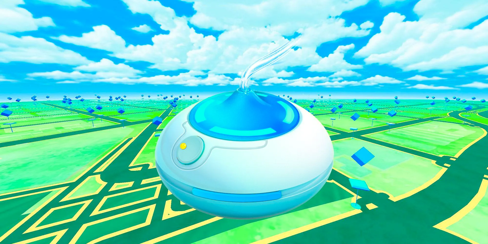 A Daily Adventure Incense on the Pokemon GO map Image