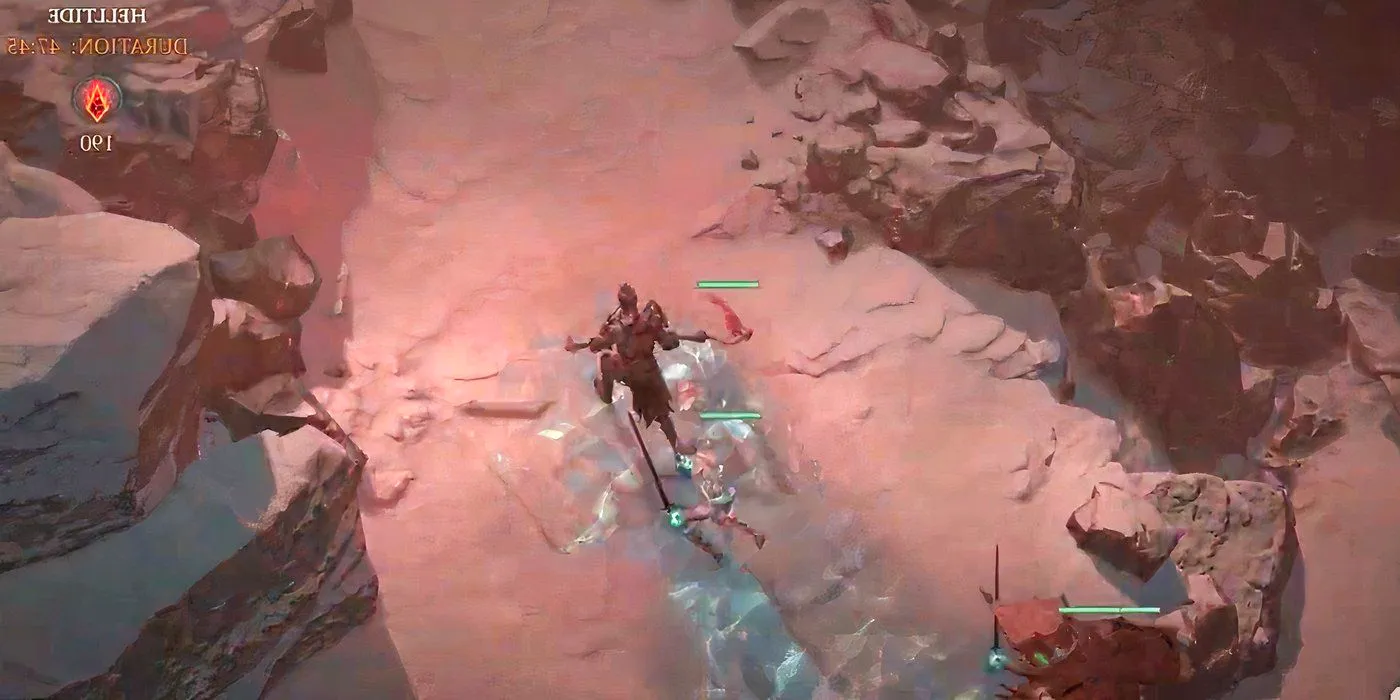 A Diablo 4 Player holding a Scythe Image