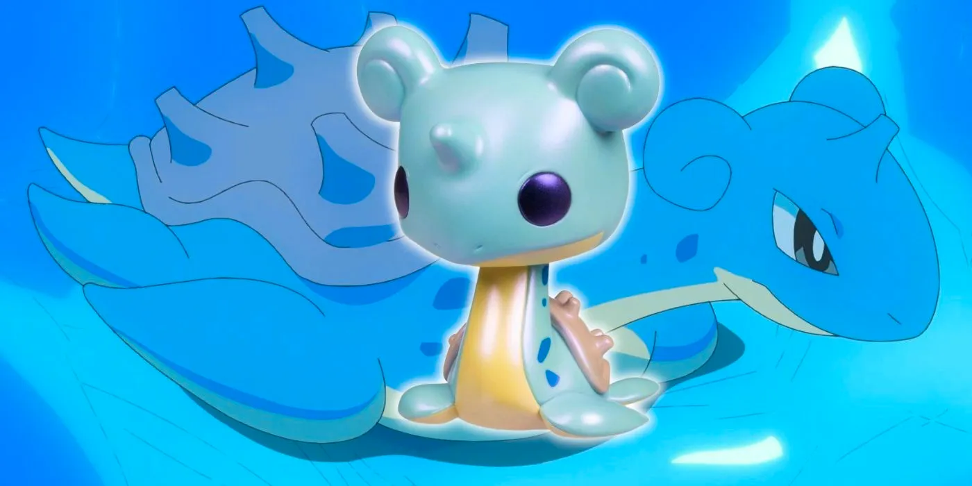 A Lapras Pop! figure over Lapras from the Pokemon anime Image