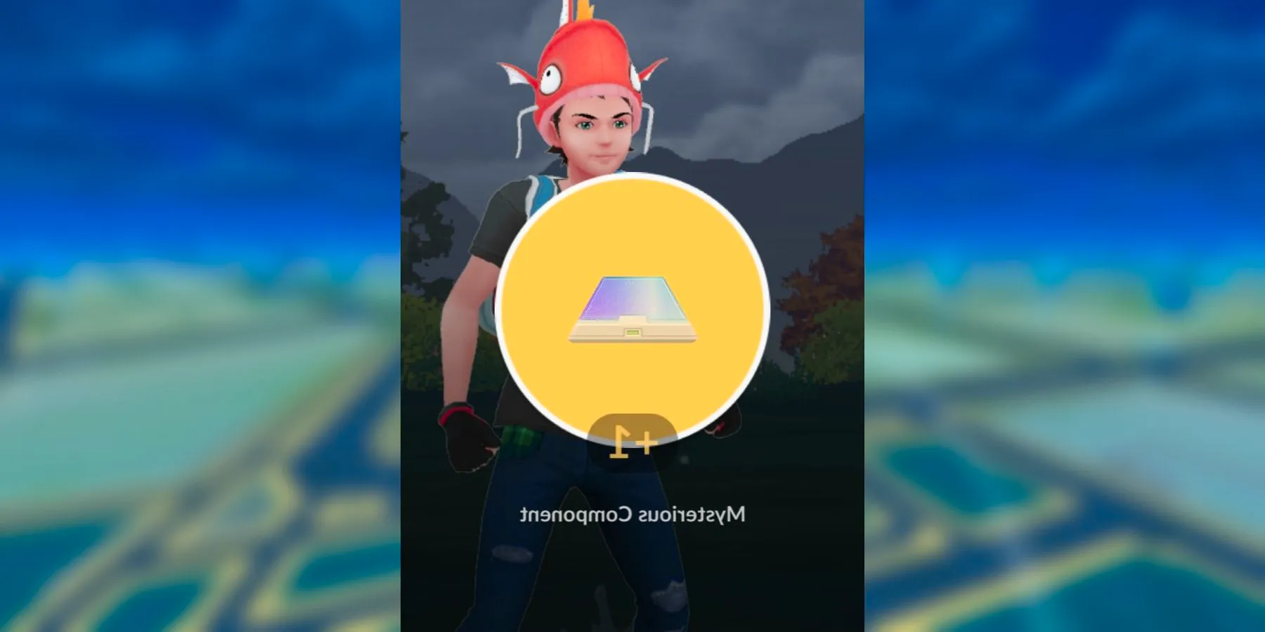 A Mysterious Component given out as rewards for beating Team Rocket Grunts in Pokémon GO Image