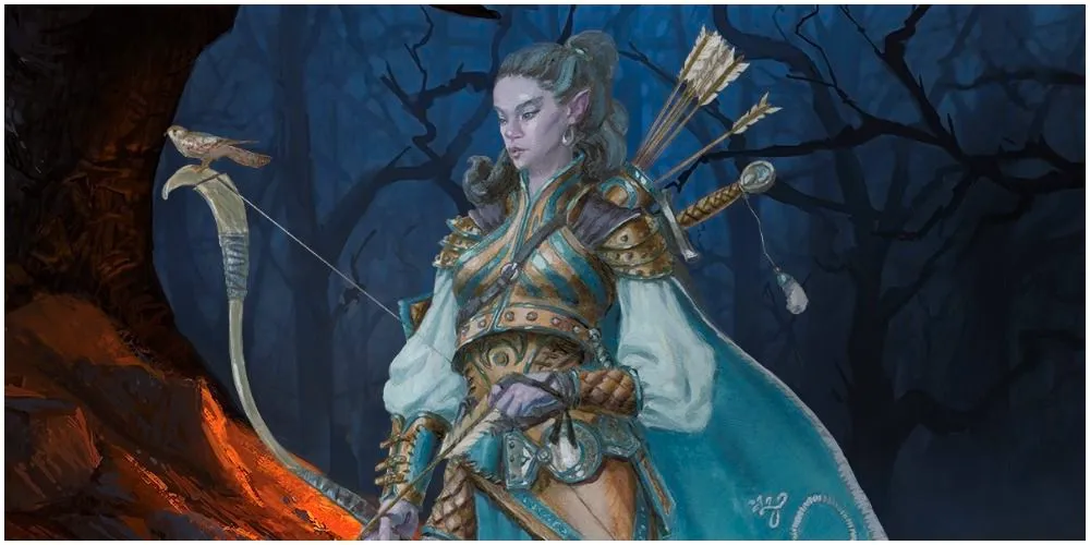 A Ranger in official D&D artwork Image