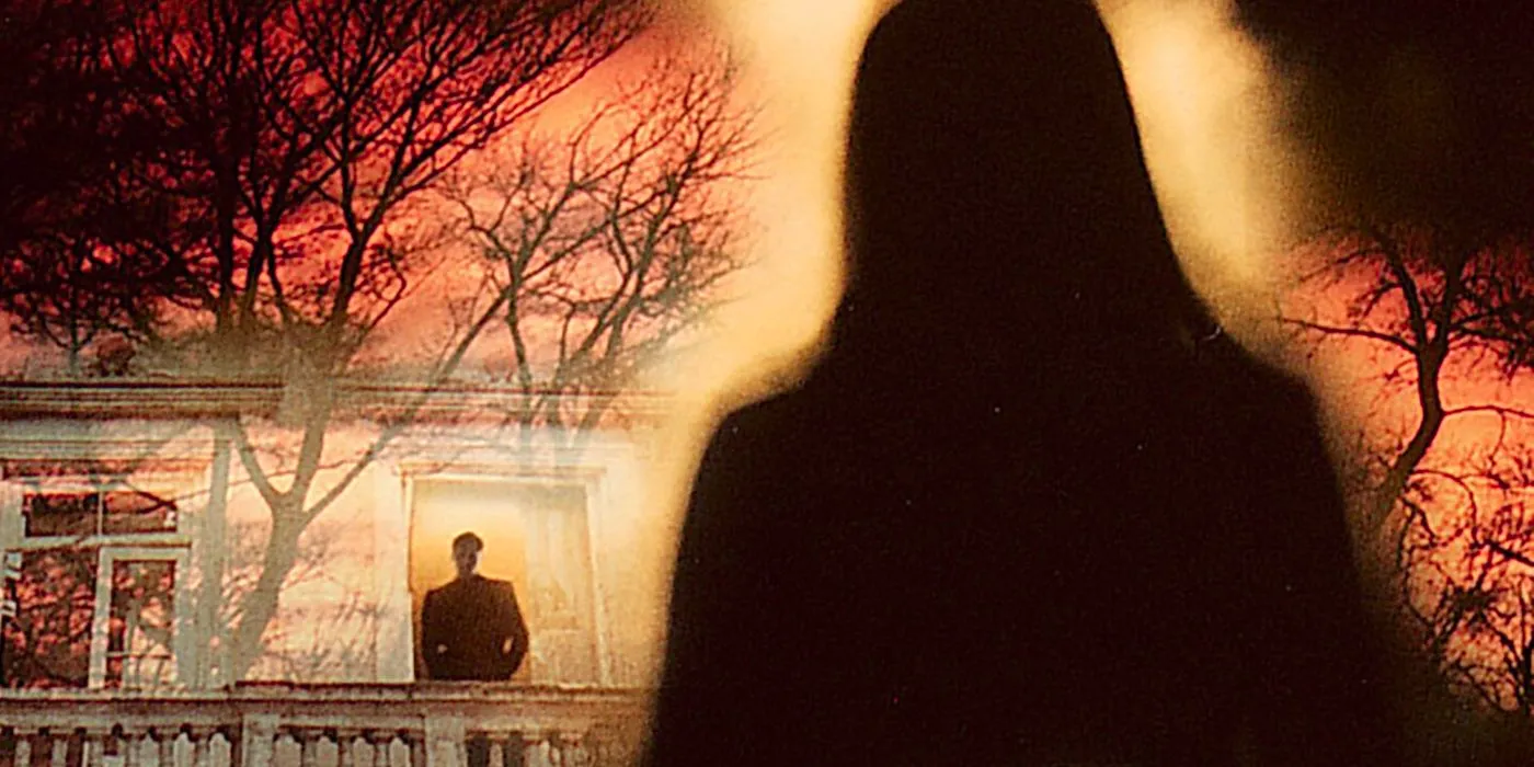 A Shadowy Figure Looking at a Silhouette Person from Anne Rice's Mayfair Witches. Image