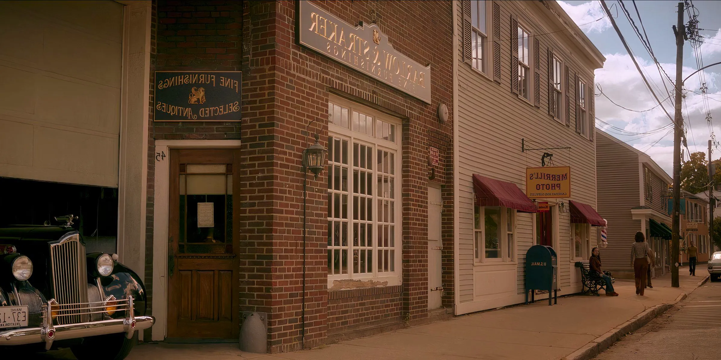 A shot of a street in Salem's Lot 2024 Image