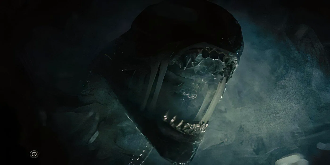 A Xenomorph screaming in Alien Romulus Image