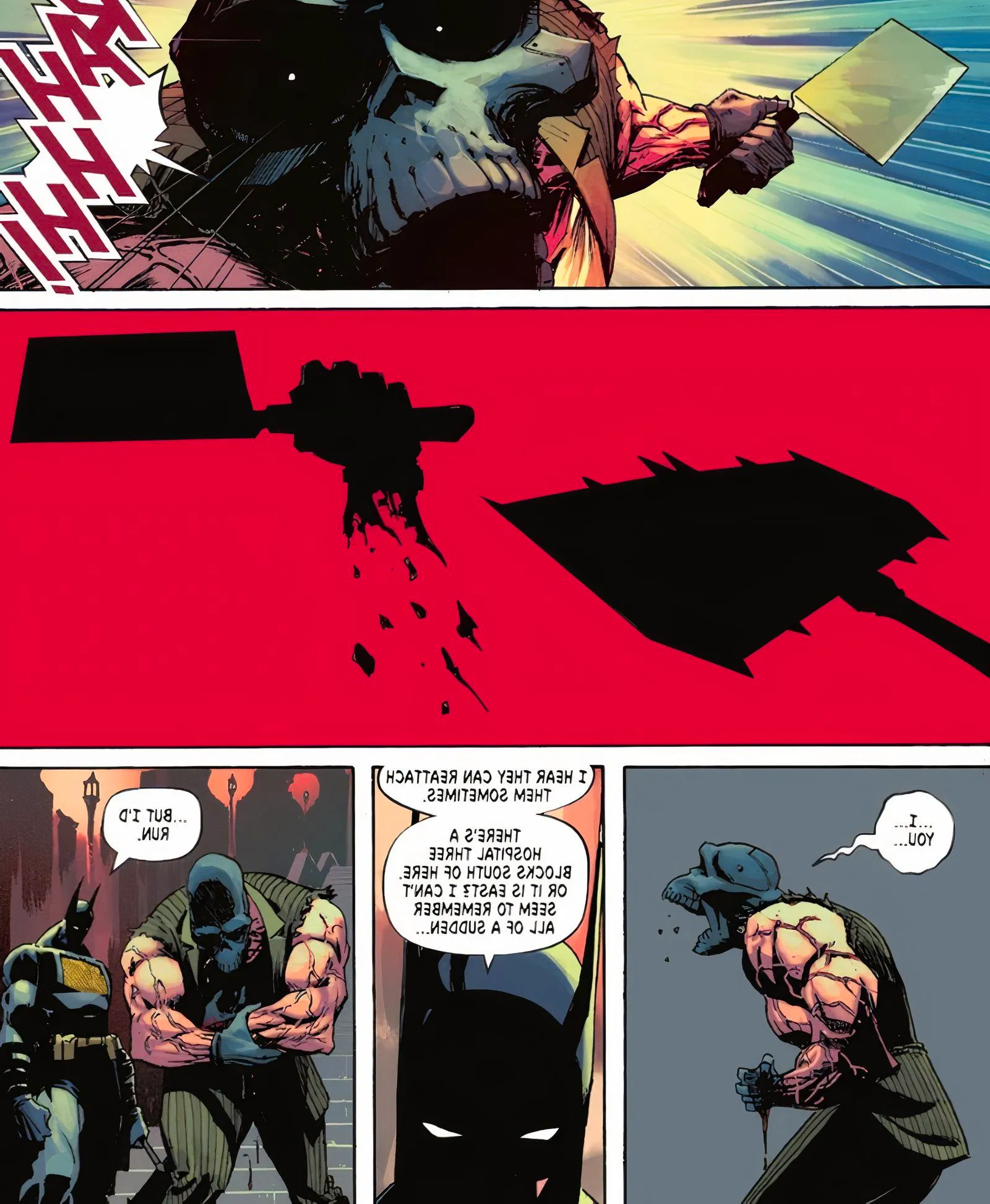 Absolute Batman #1 bat axe 3 Image