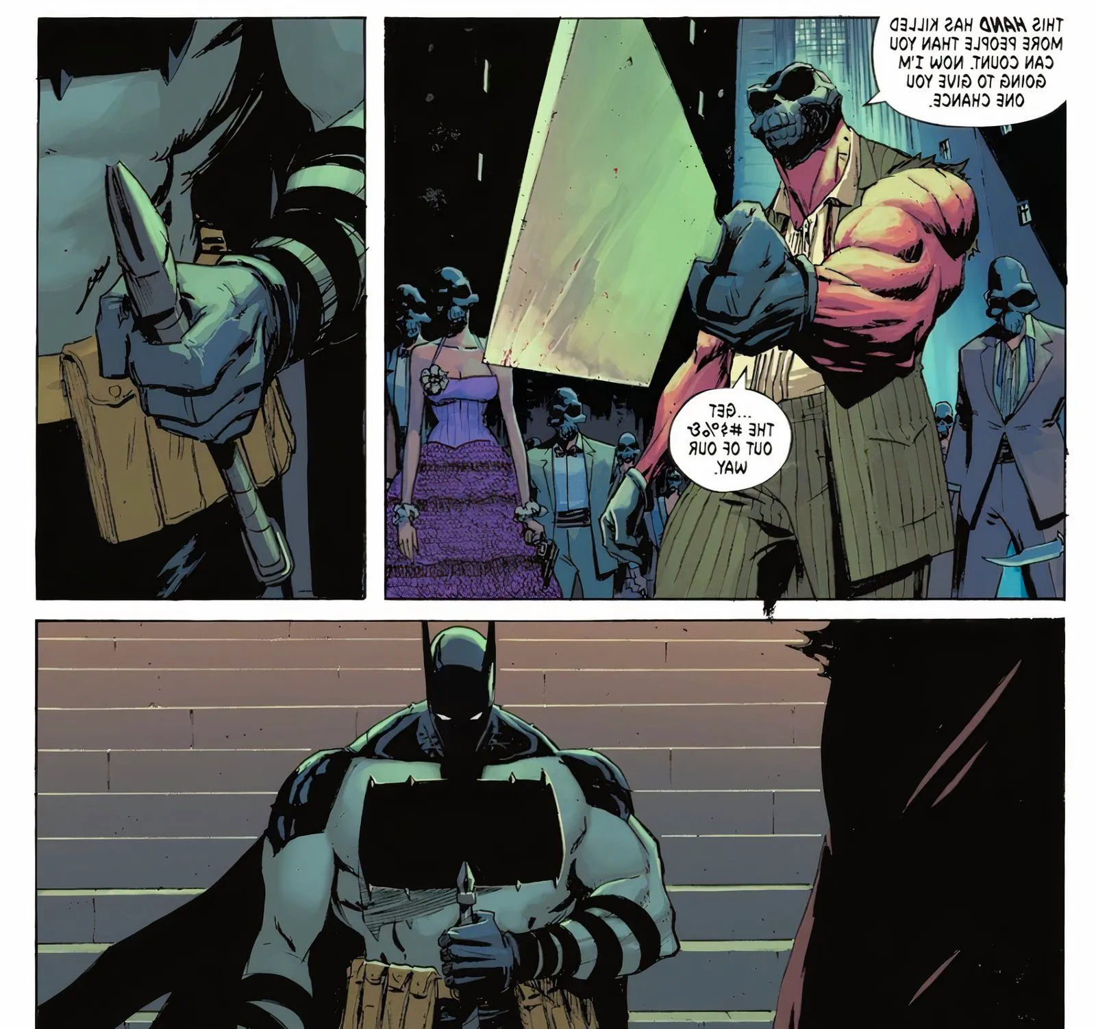 Absolute Batman #1 bat axe Image