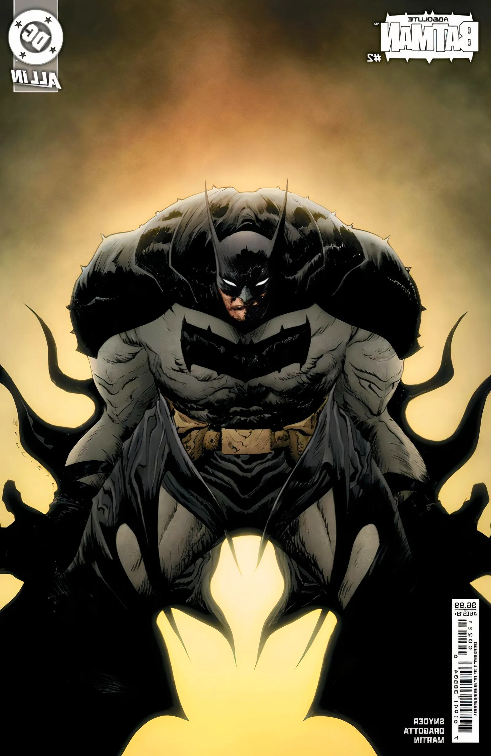 Absolute Batman #2 variatn cover art Image