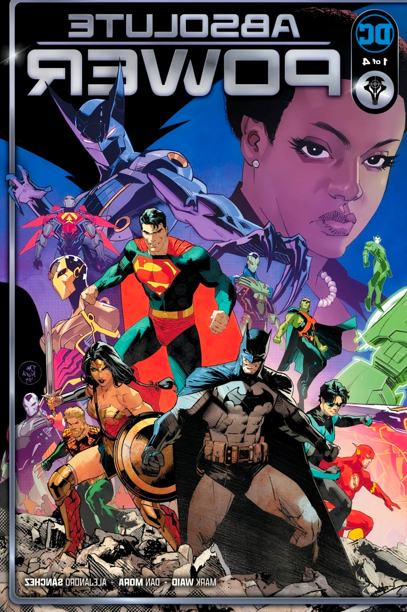 Absolute Power 1 Finalized Cover Justice League and Waller DC Image