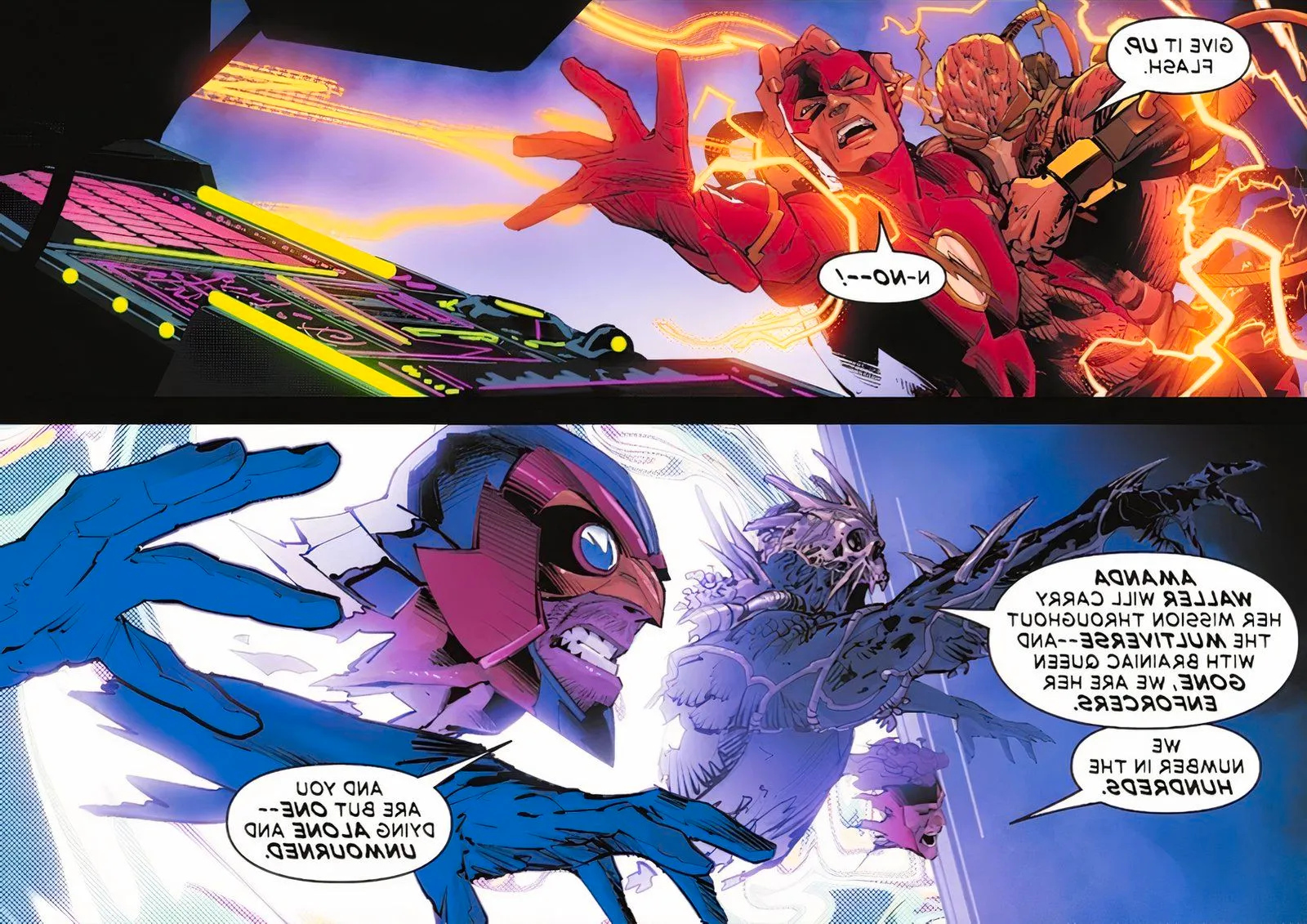 Absolute Power #4 Flash vs Multiverse-1 Image