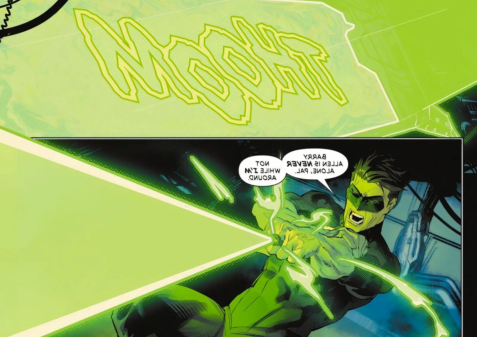 Absolute Power #4 Green Lantern vs multiverse Image