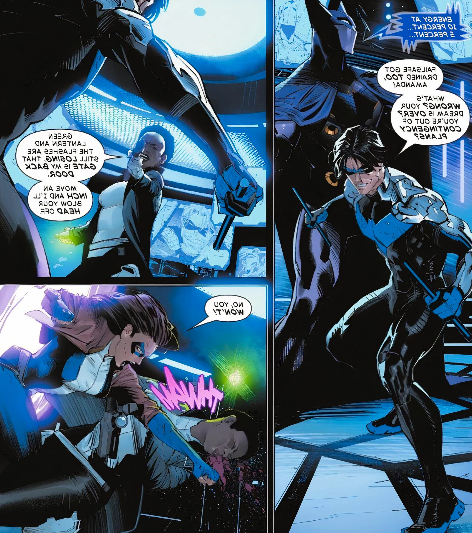 Absolute Power #4 Nightwing Waller Dreamer Image