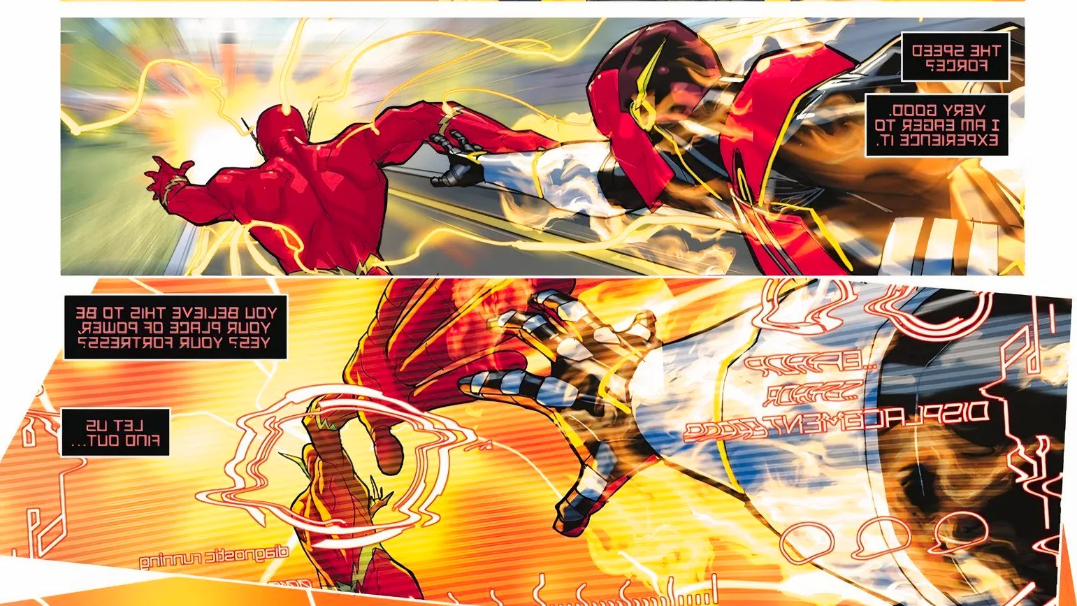 Absolute Power Task Force VII #5 speed force Image