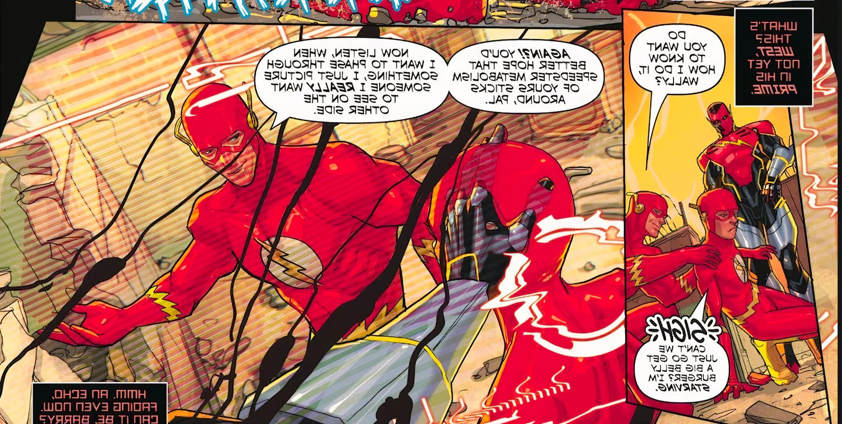 Absolute Power Task Force VII #5 Wally West Barry Allen 1 Image