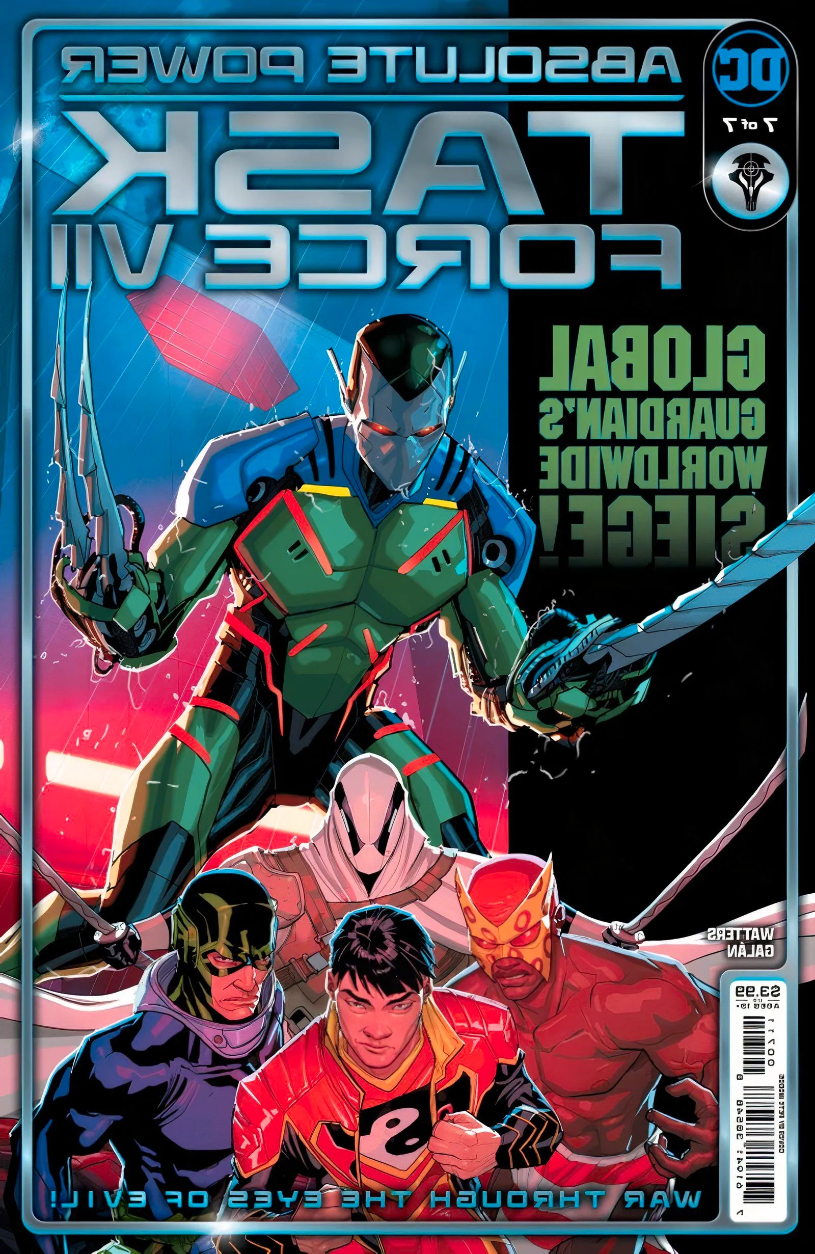 Absolute Power Task Force VII #7 main cover full Image