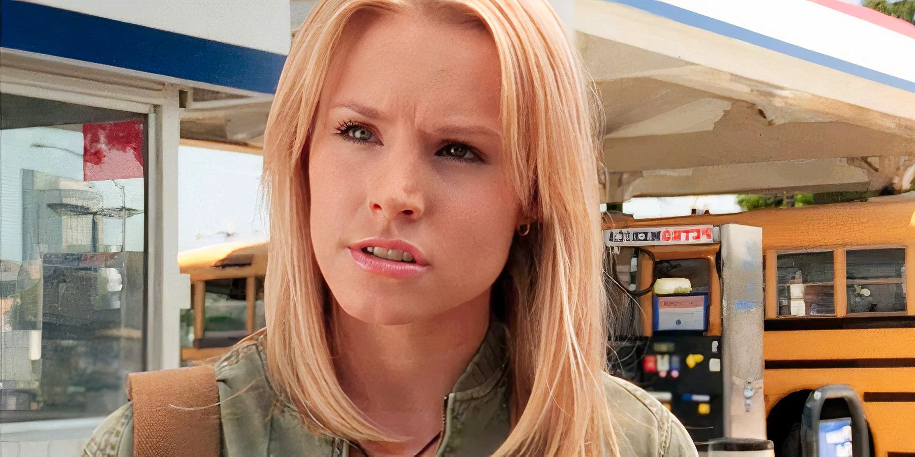 Actress Kristen Bell as Veronica in Veronica Mars.  Image