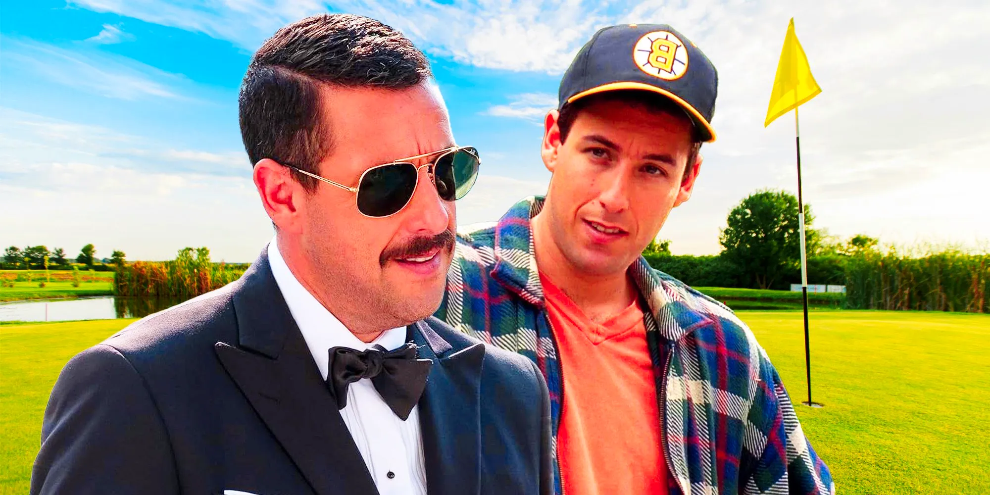 Adam Sandler in Happy Gilmore and Murder Mystery 2 Image