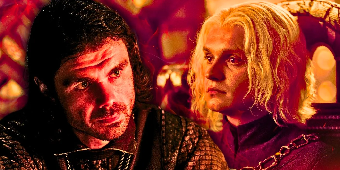 Aegon and Larys in House of the Dragon Image