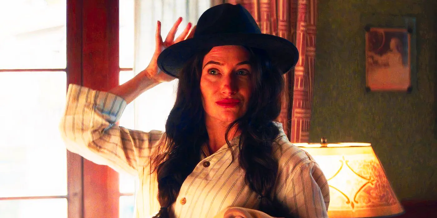 Agatha Harkness in a hat in Agatha All Along episode 2 Image