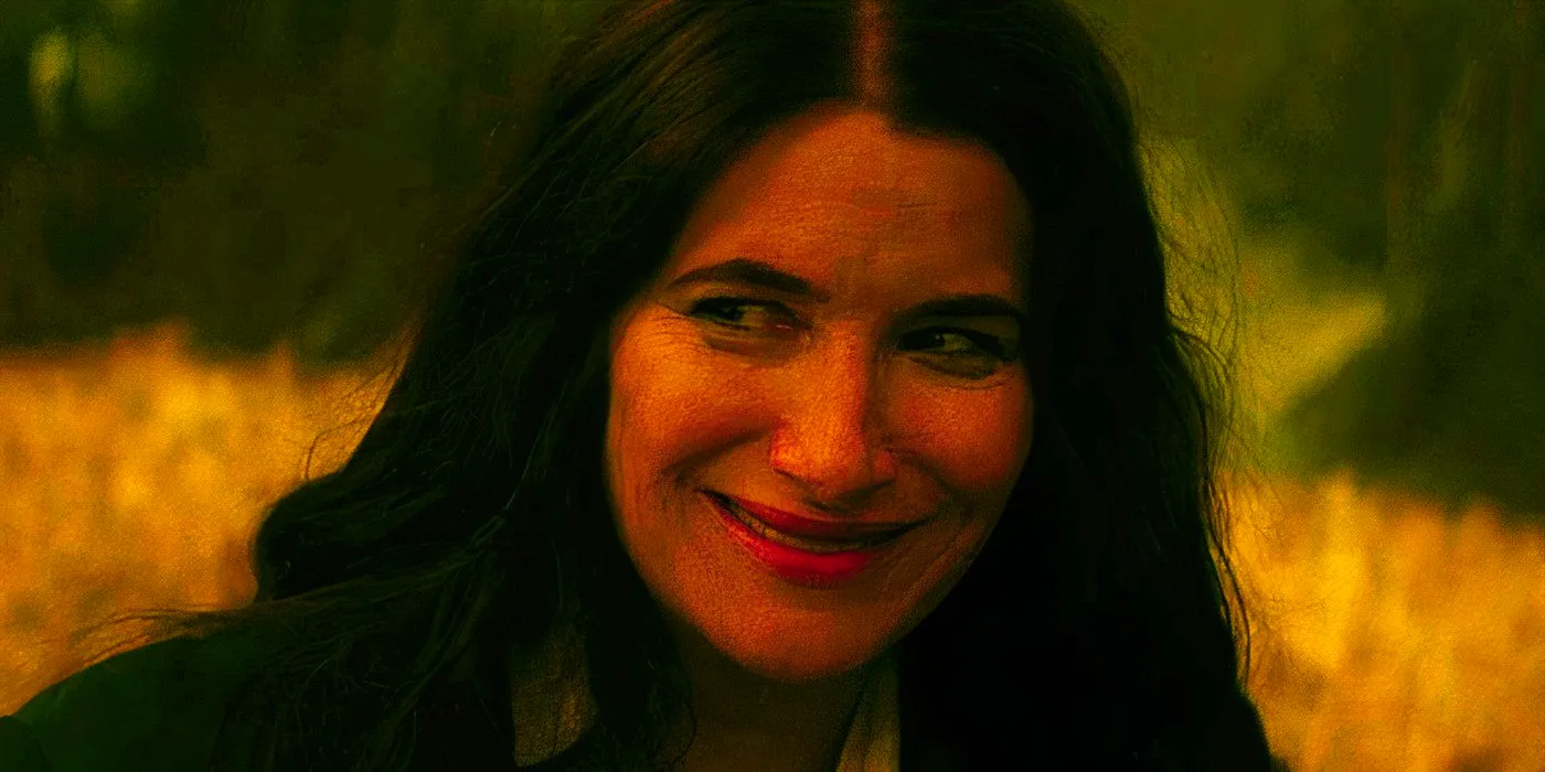 Agatha Harkness smiling in Agatha All Along episode 5 Image