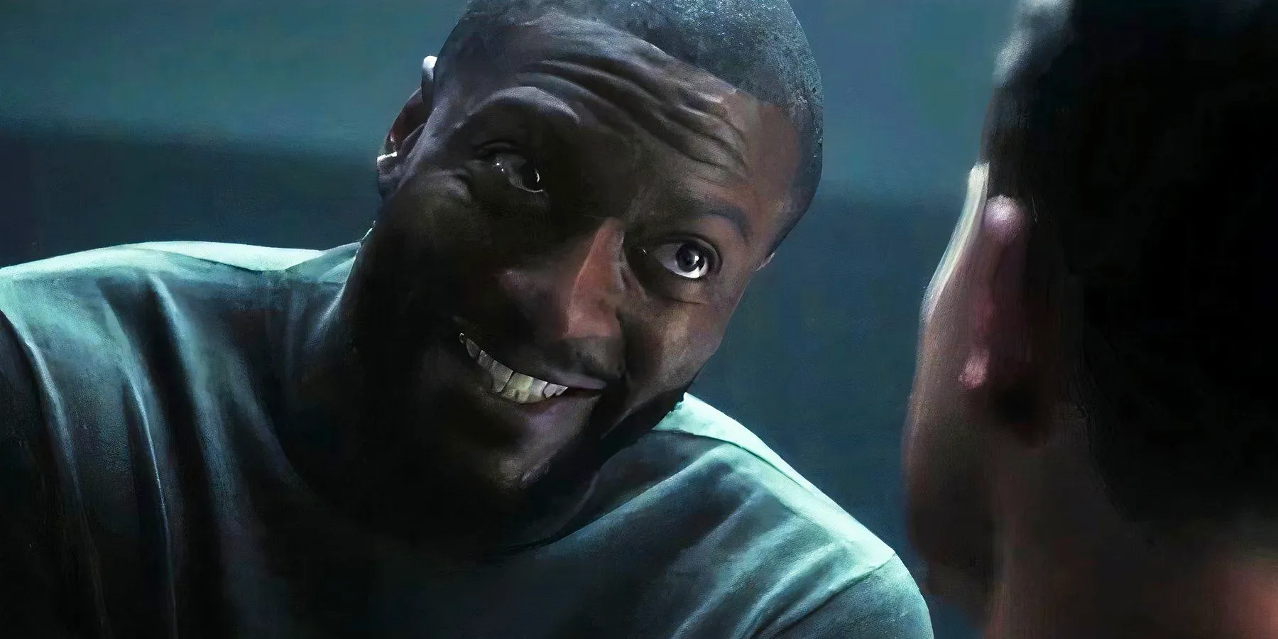 Aldis Hodge smiling in Alex Cross season 1 Image