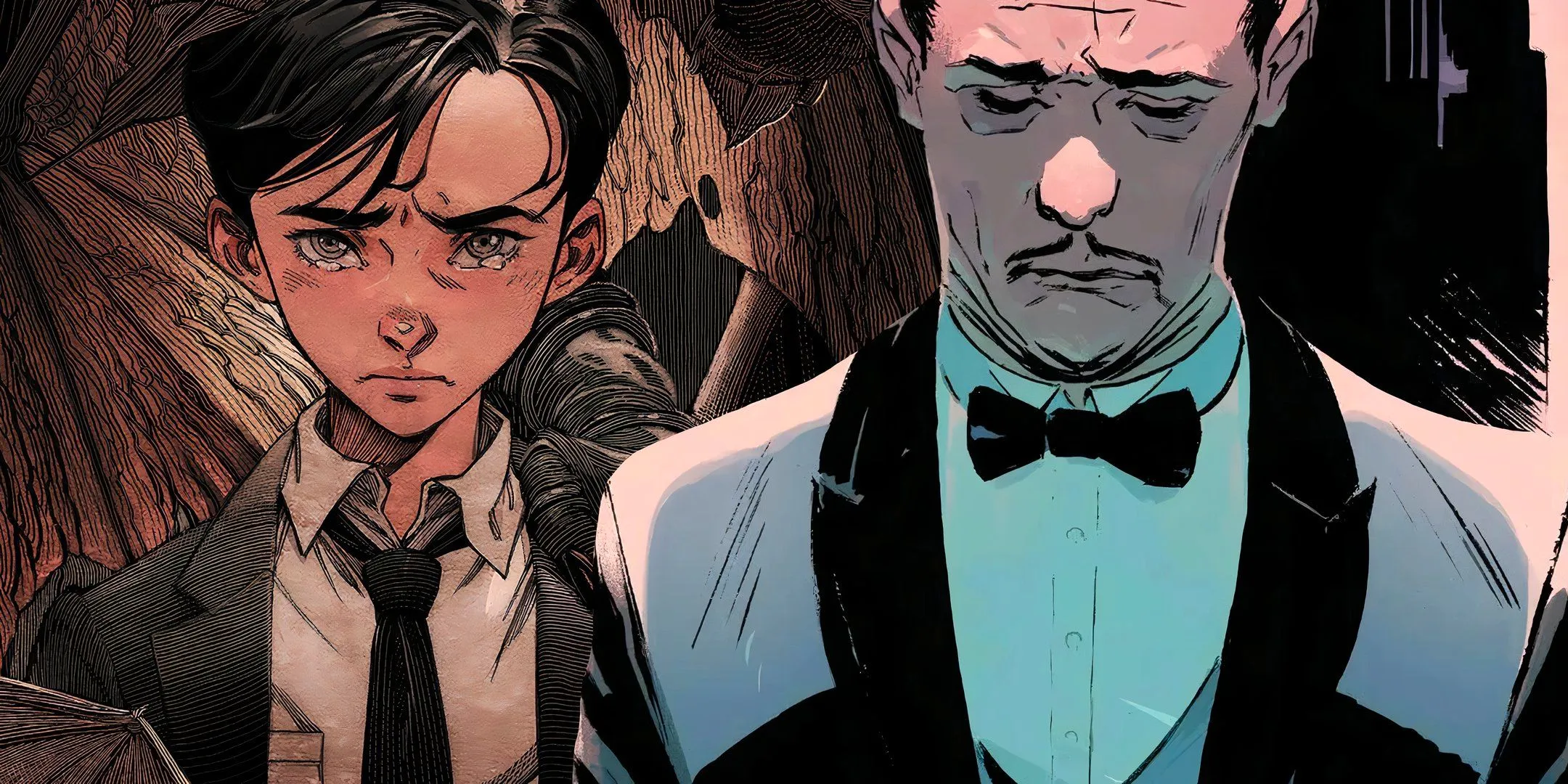 Alfred and Young Bruce Wayne Featured DC Image