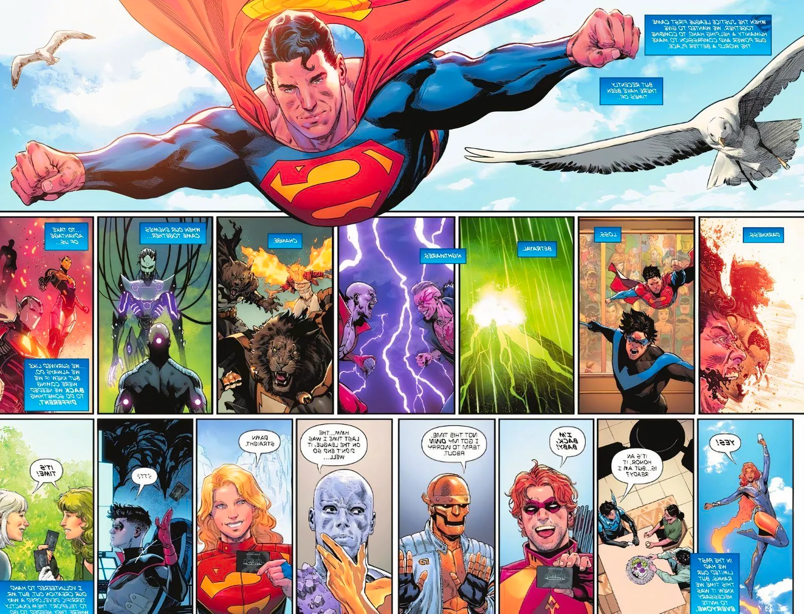 ALL IN SPECIAL #1 DC hero invites Image