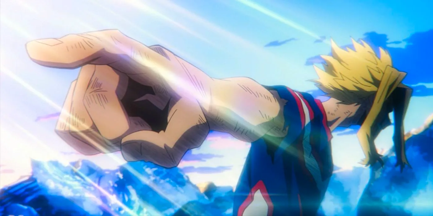 All Might declares  Image