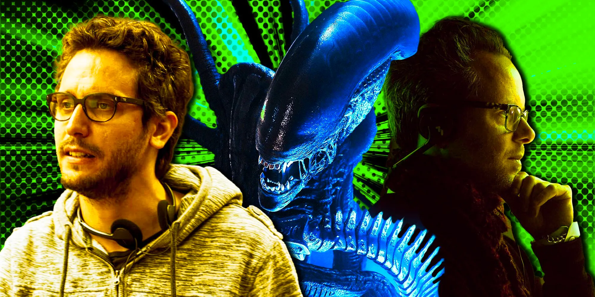 Alvarez, Hawley and a Xenomorph from Alien Image