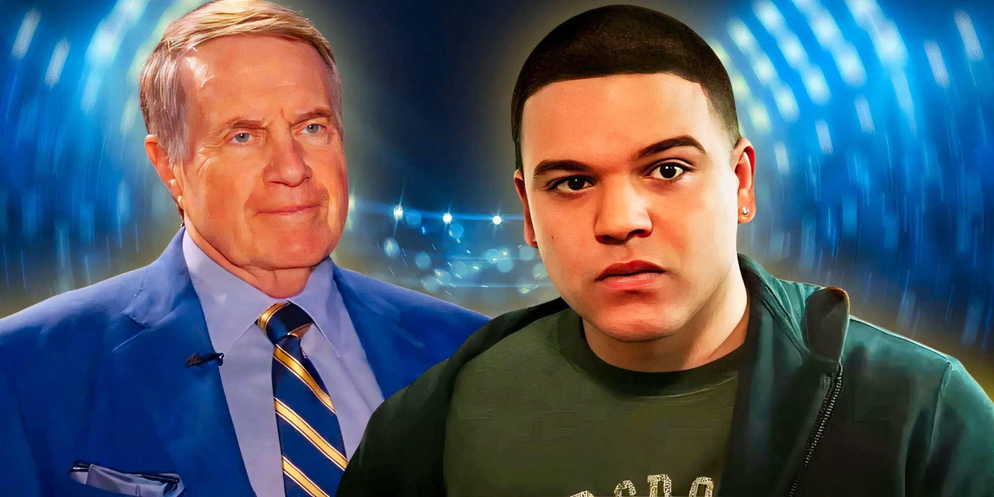 American Sports Story Aaron Hernandez & Bill Belichick Image