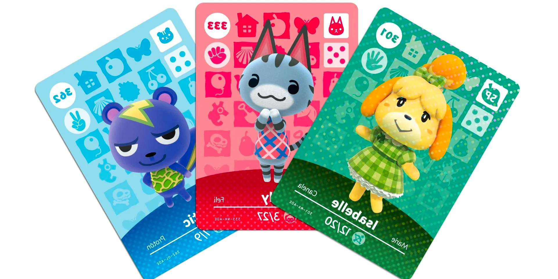 Amiibo cards from Animal Crossing New Horizons Image