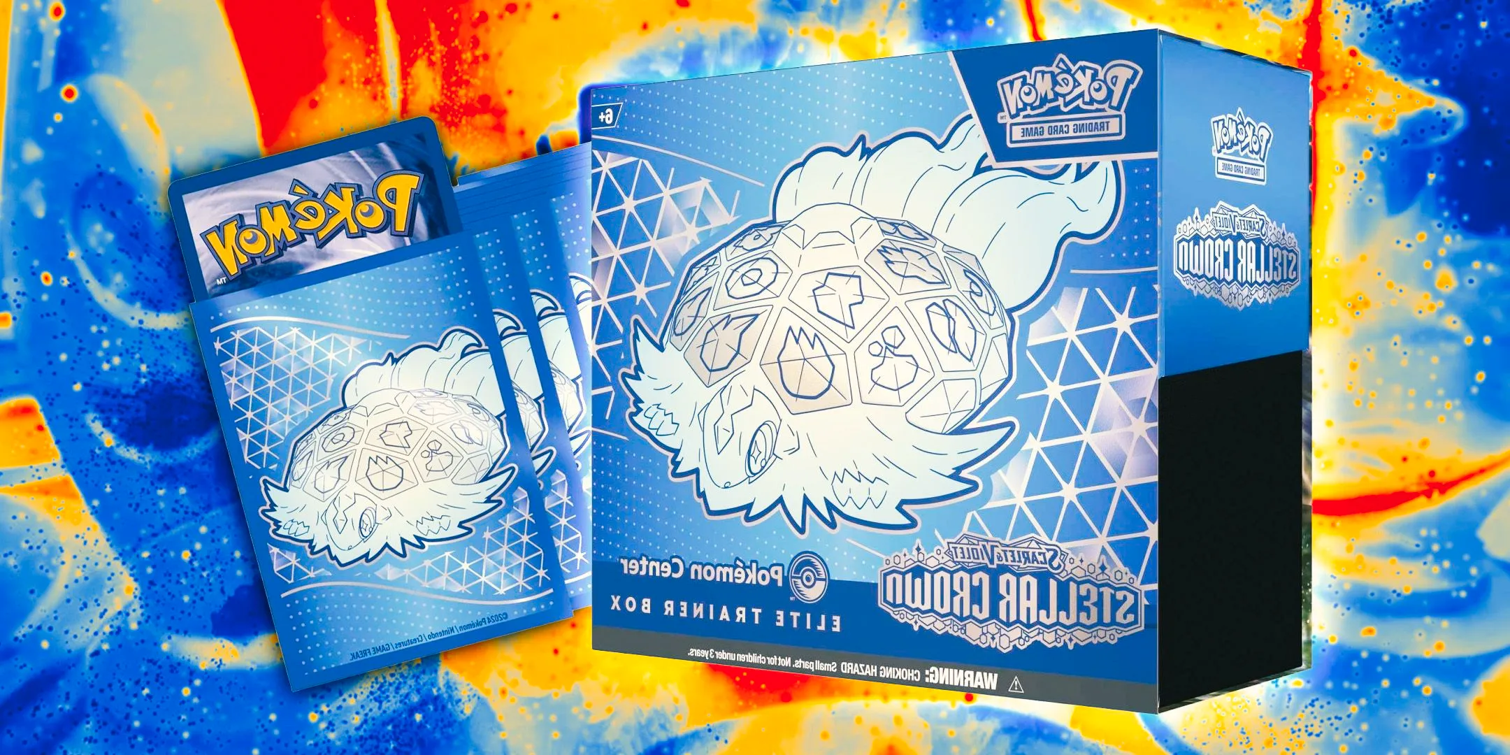 An Elite Trainer Box from Pokemon TCG: Stellar Crown Image