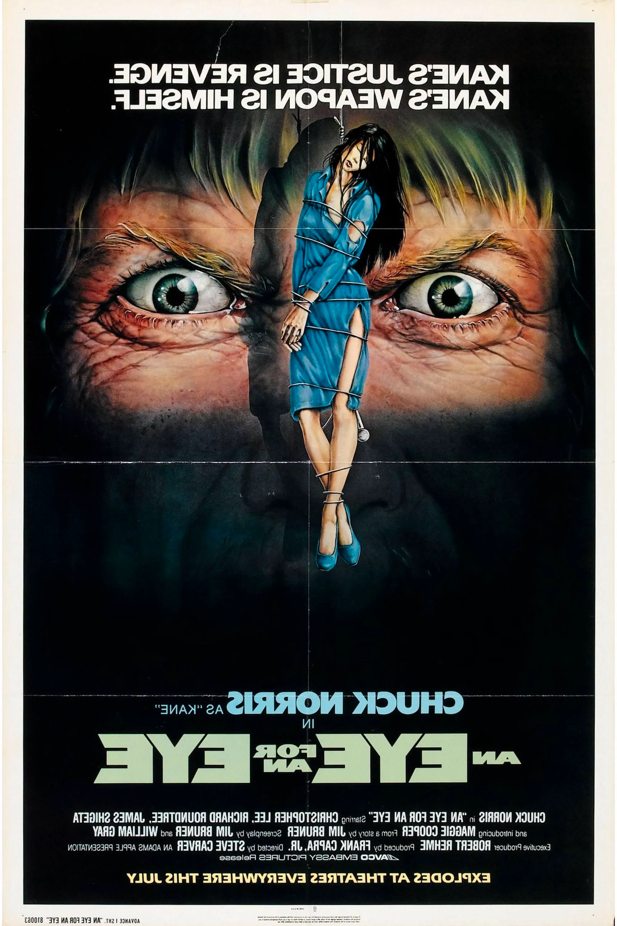 An Eye for an Eye (1981) - Poster - Chuck Norris Image