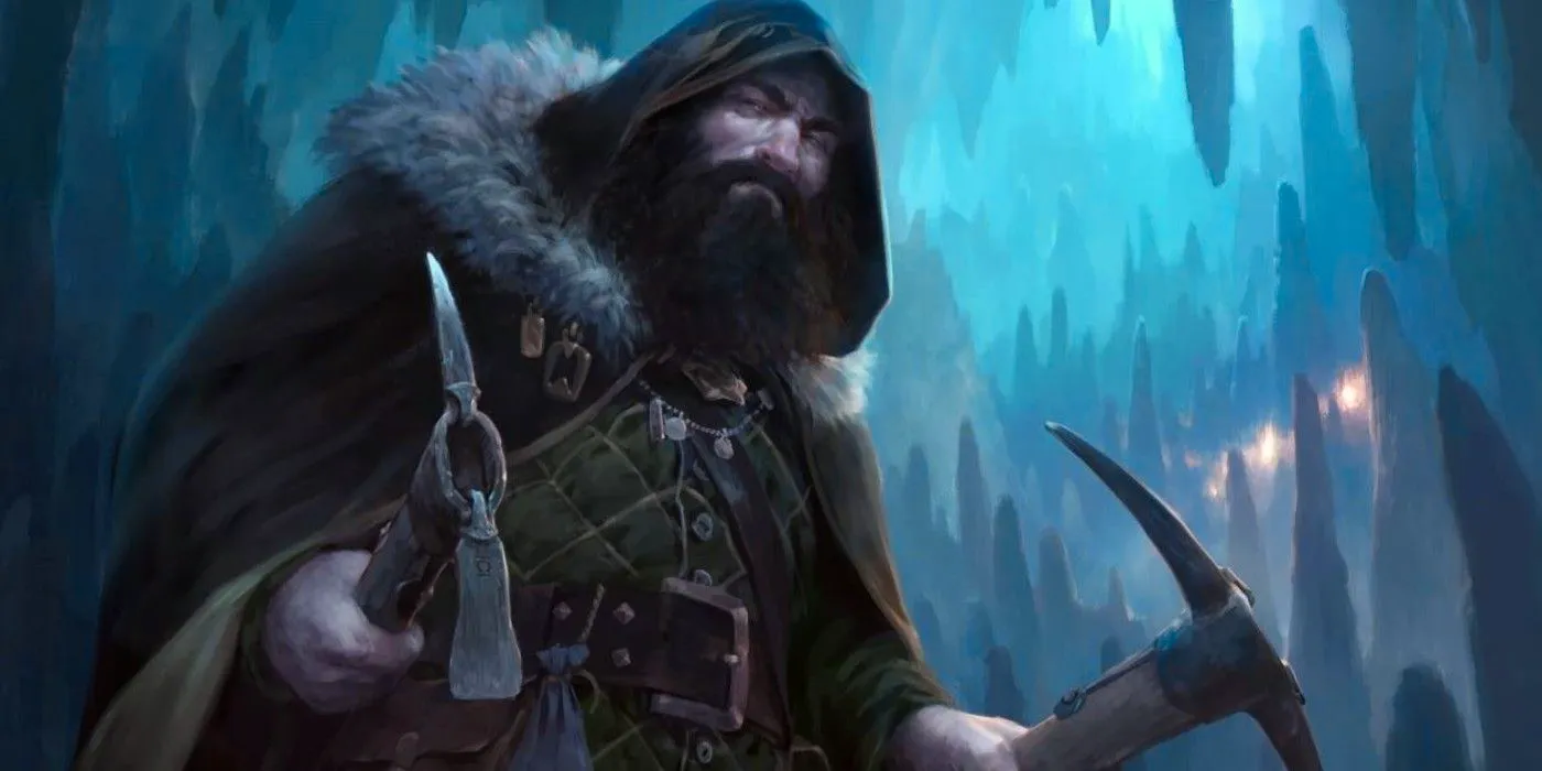 An image of a Dungeons and Dragons surly Dwarf Ranger Image