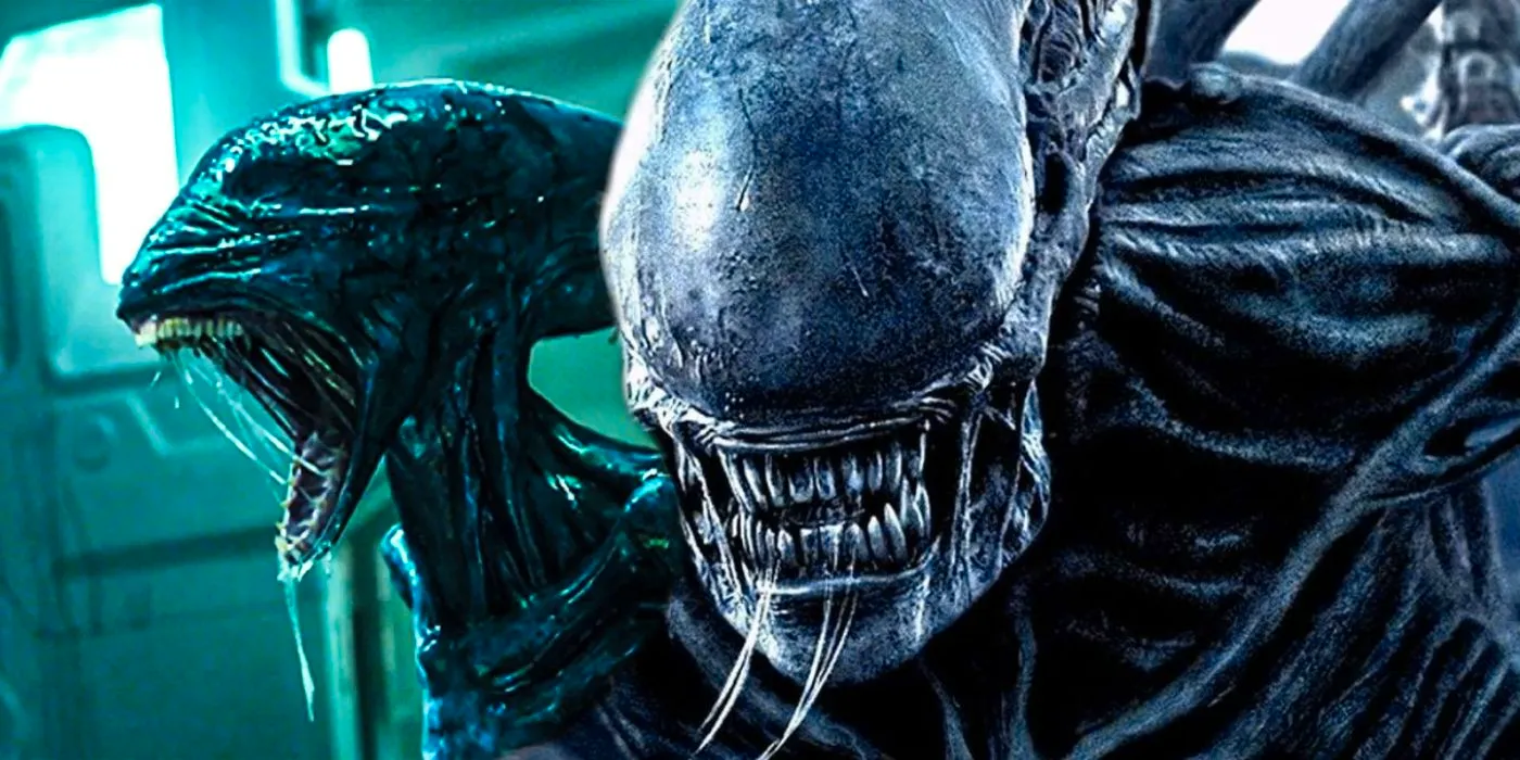 An image of an Alien's Xenomorph bearing its teeth Image