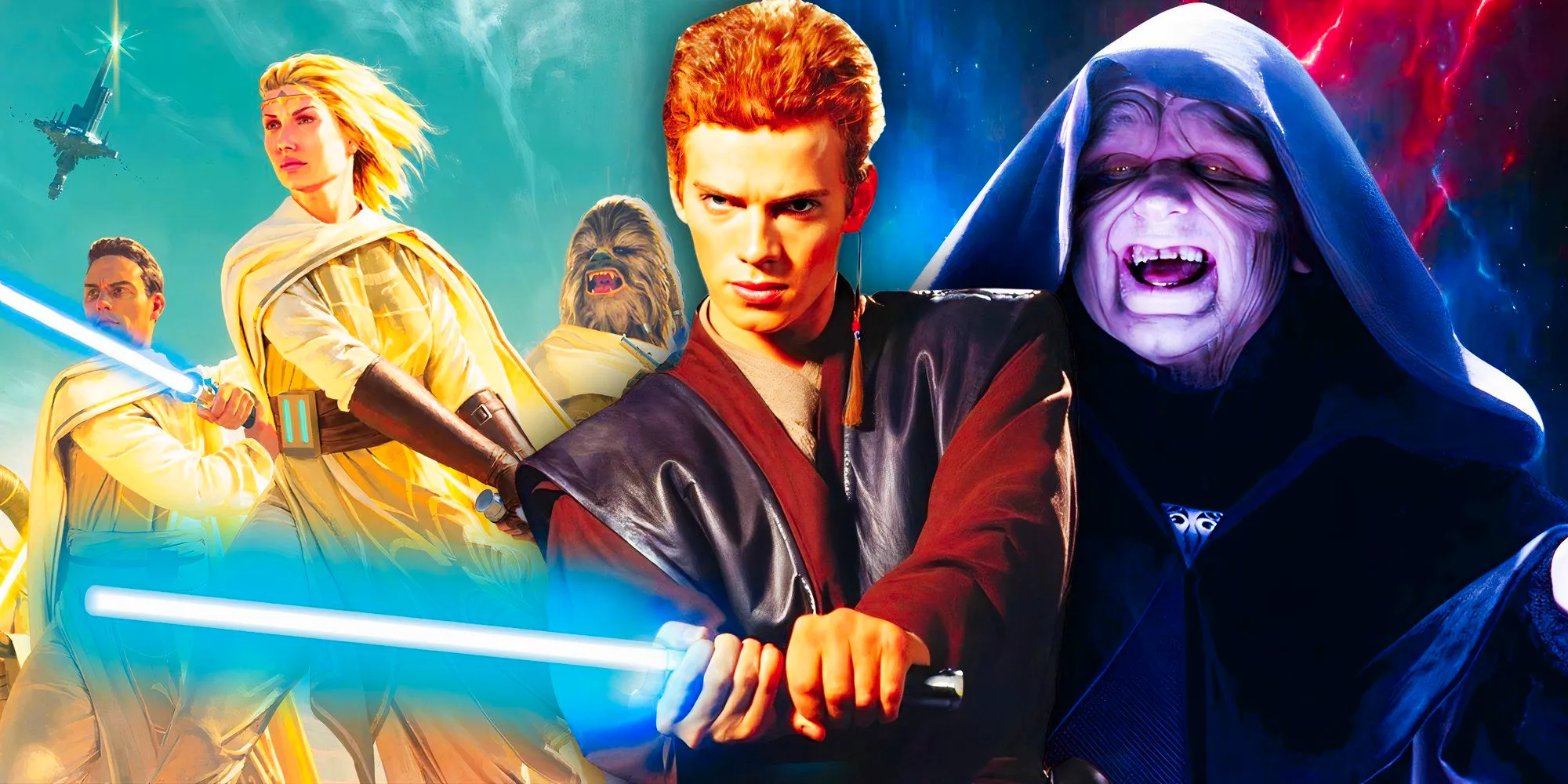 Anakin Skywalker, High Republic and Palpatine Image