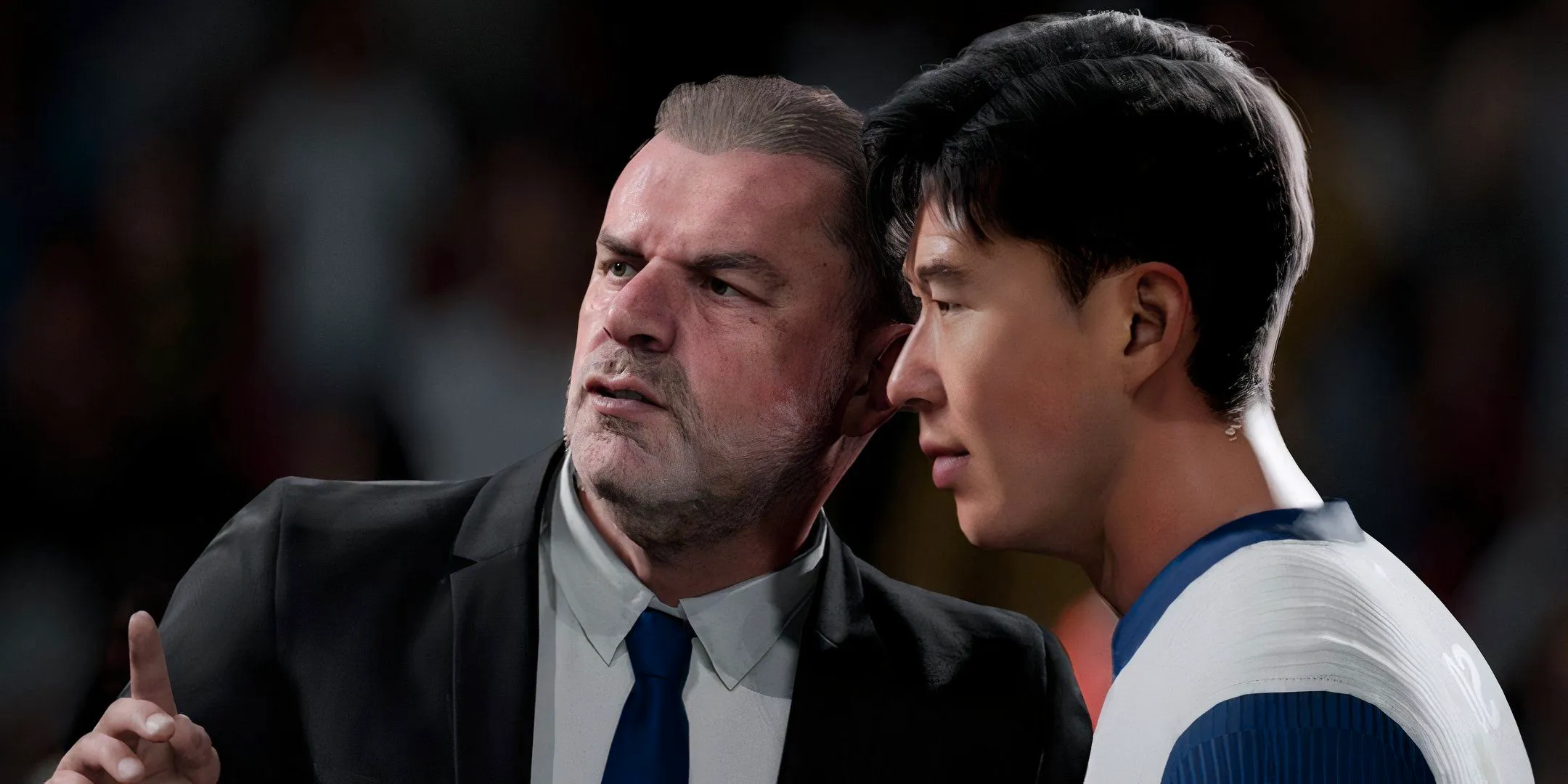 Ange Postecoglou and Son in EA Sports FC25 Image