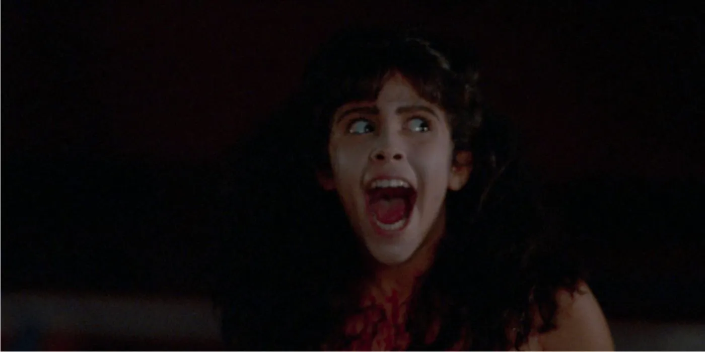 Angela Baker discovered after killing Paul in Sleepaway Camp Image