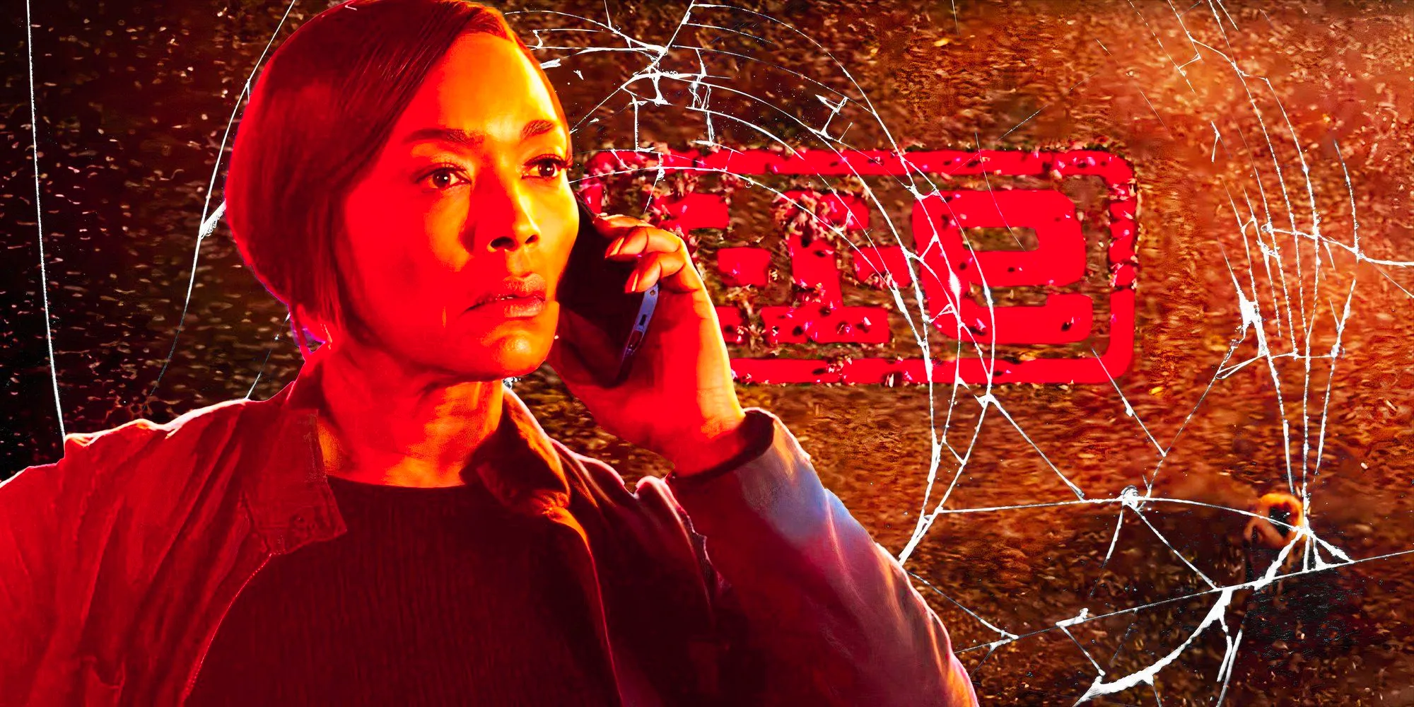 Angela Bassett as Athena Grant in 9-1-1. Image