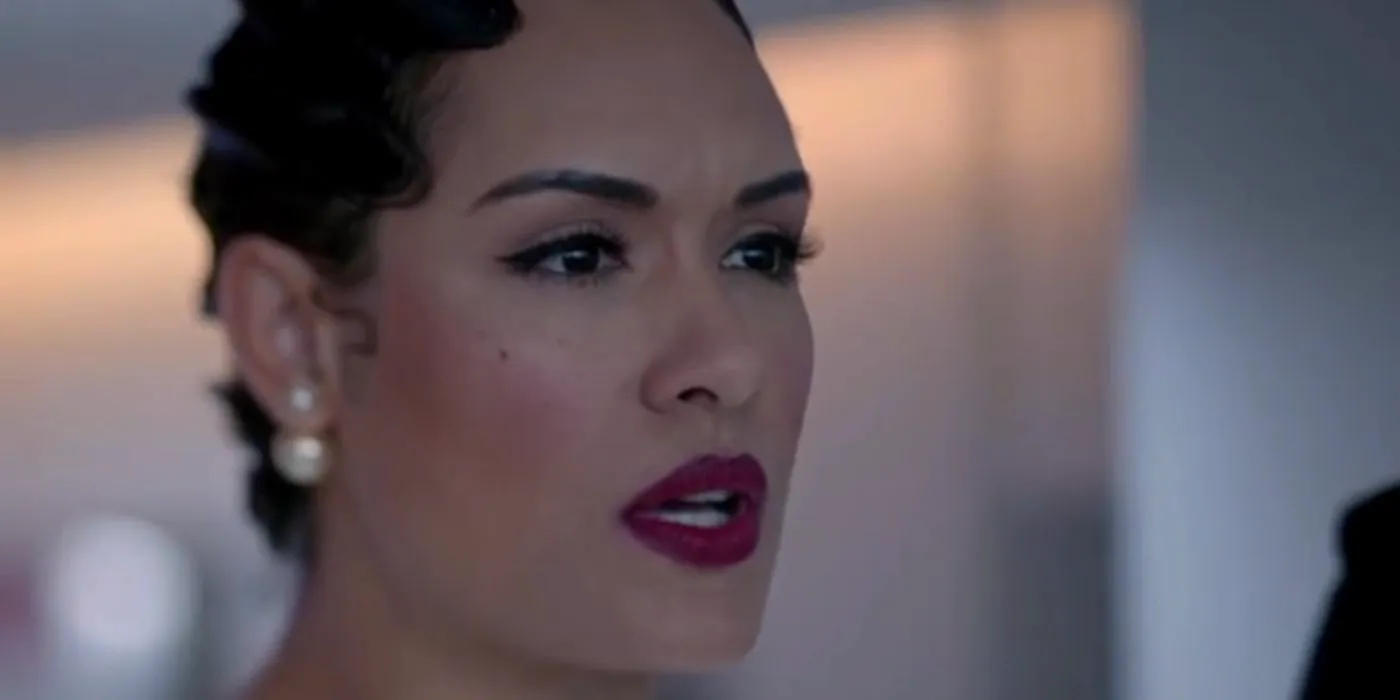 Anika (Grace Byers) staring at something in Empire Image