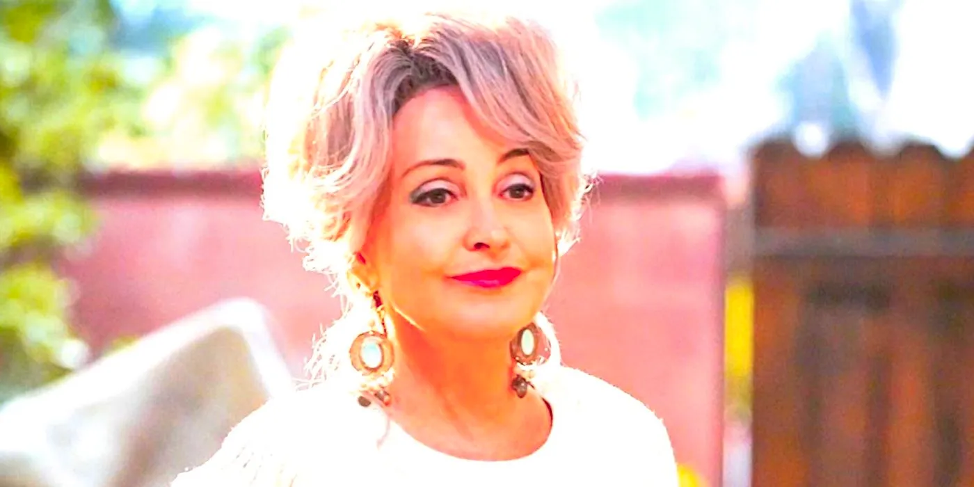 Annie Potts' Meemaw standing outside smiling in Young Sheldon Image