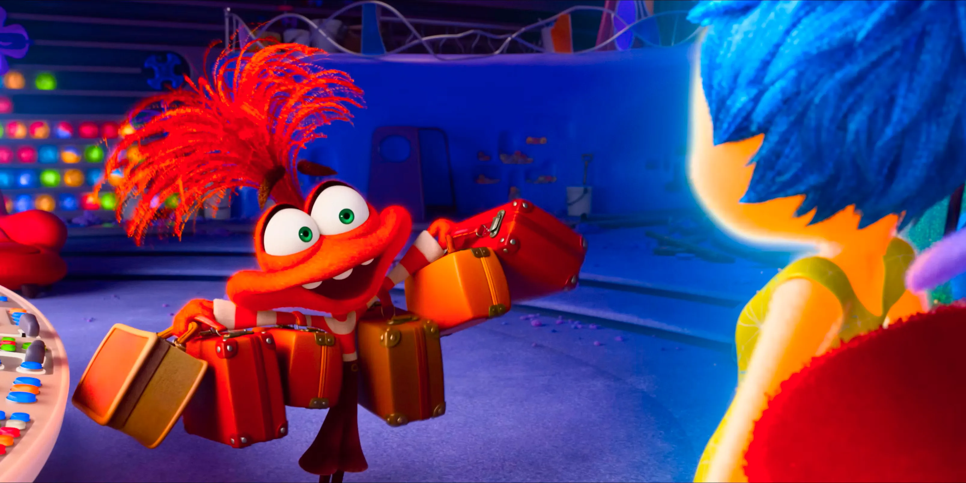 Anxiety arrives with its baggage in Inside Out 2 Image