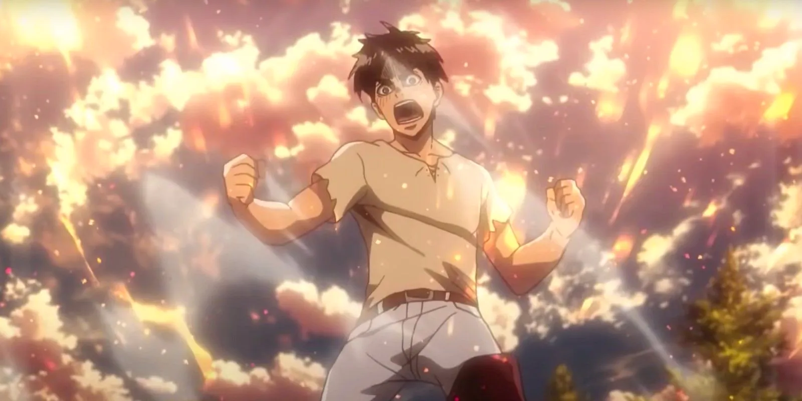 AOT Eren Yeager Rages Image