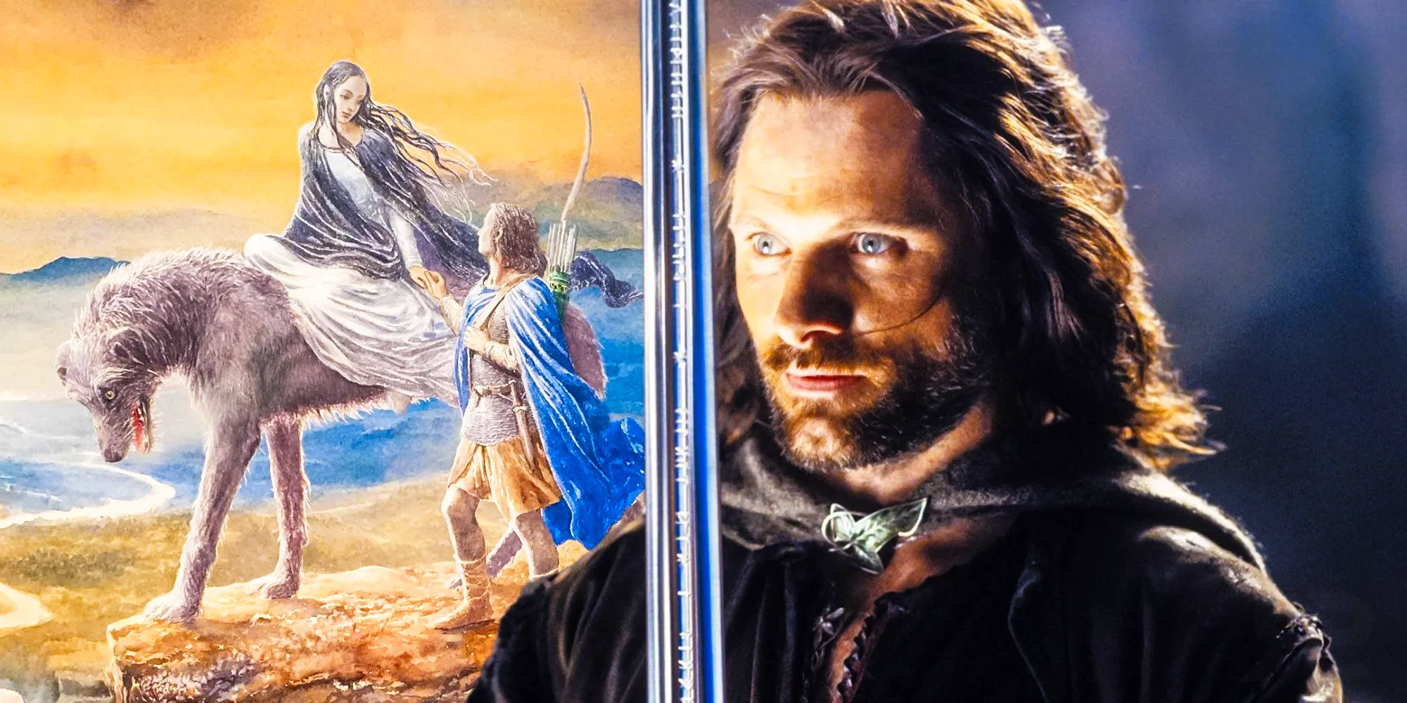 Aragorn lord of the rings Beren and luthien Image