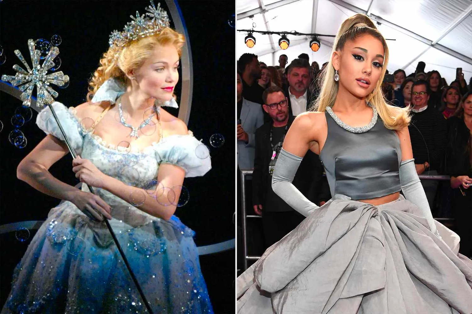 Ariana Grande's GLINDA REVEALED! First Photos From Wicked Movie Set!  Must-See Images! image 2 Image